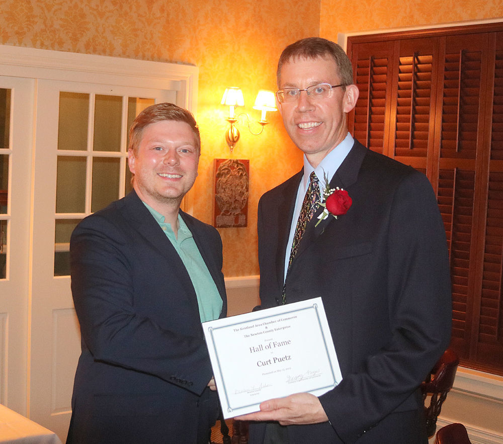 Puetz hall of fame award